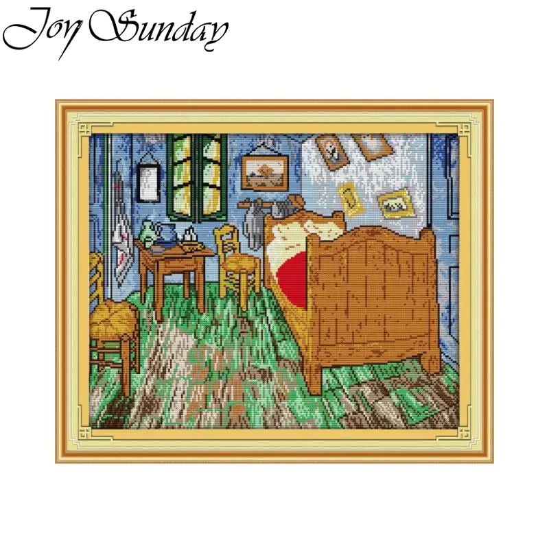 Joy Sunday Ван Гог спальня узо – обзор и цена Embroidery Meaning