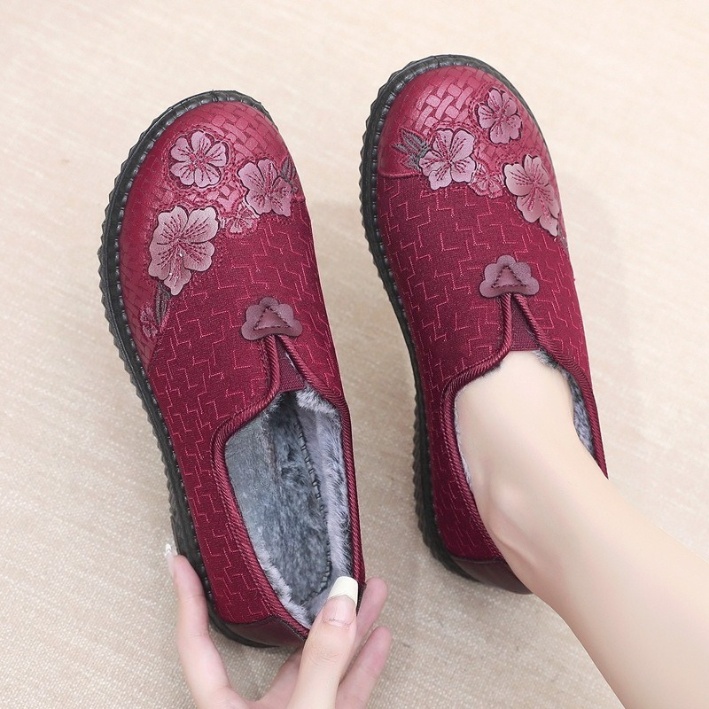Женские зимние слипоны с мягко – обзор и цена Embroidery Online