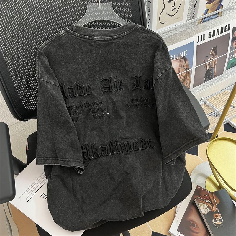 Женская футболка с винтажным р – обзор и цена Embroidery Cotton Shirt